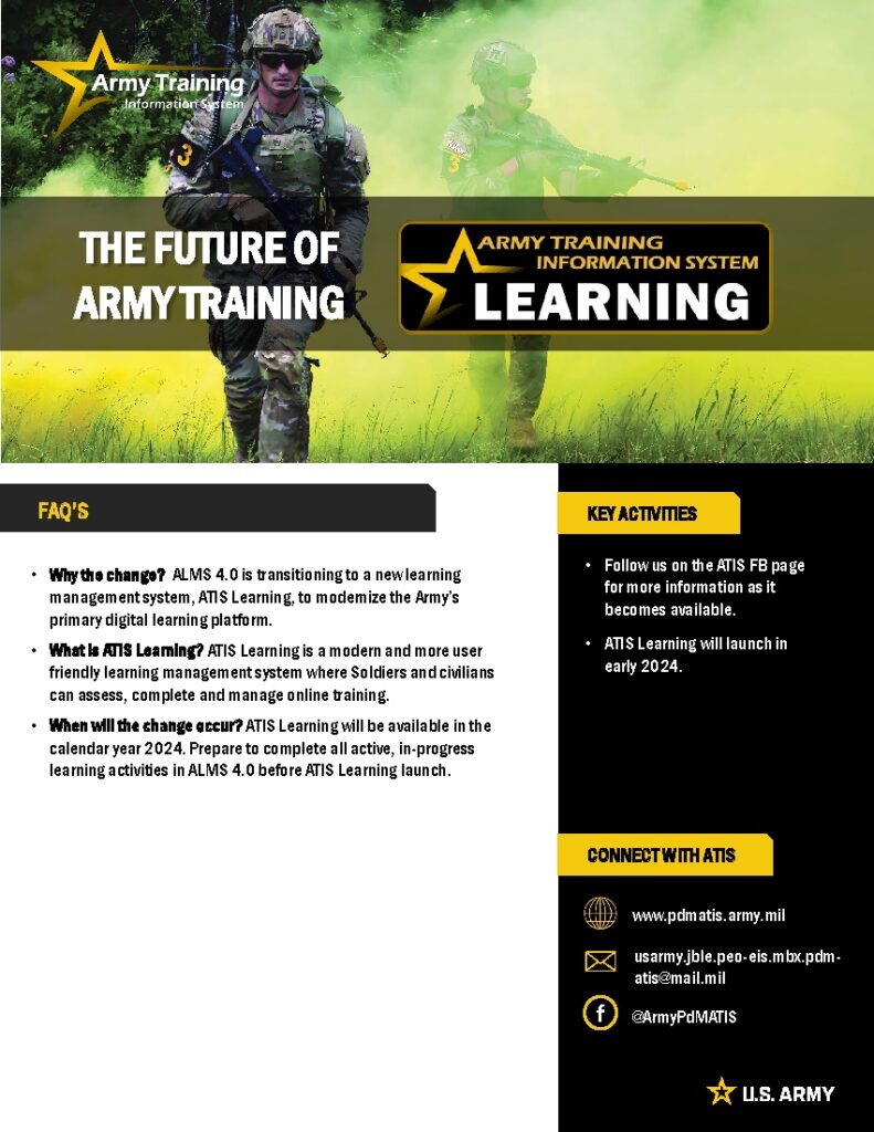 The future of army training lies in the revolutionary Army Learning Management System (ALMS), a cutting-edge platform that is reshaping the way soldiers acquire knowledge and skills. ALMS, also known as the